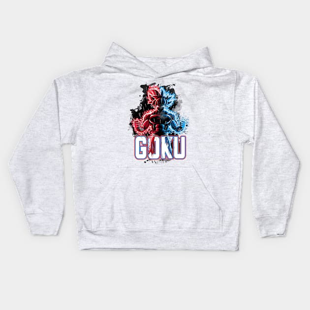 Dragon Ball Super : Goku Ultra Instinct - Awsome Kids Hoodie by EhsanStore